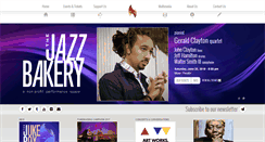 Desktop Screenshot of jazzbakery.org