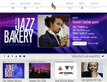 Tablet Screenshot of jazzbakery.org